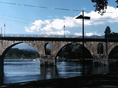 Ponte sobre o rio Lima