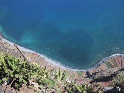 Cabo Girão: Vista sobre o mar