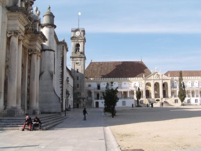 Universidade de Coimbra: Pátio das Escolas