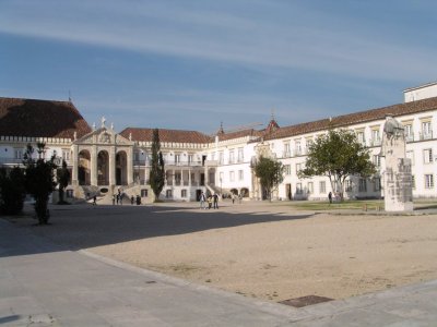 Universidade de Coimbra: Pátio das Escolas