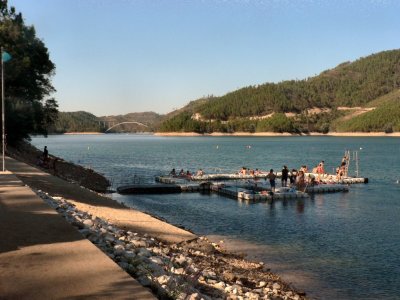 Castanheira: Praia fluvial
