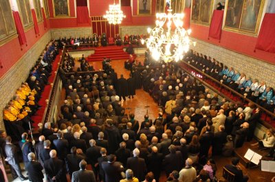 Sala dos Capelos: Doutoramento Honoris Causa