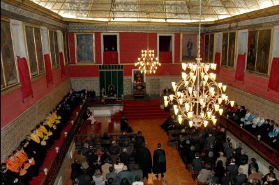 Sala dos Capelos: Doutoramento Honoris Causa